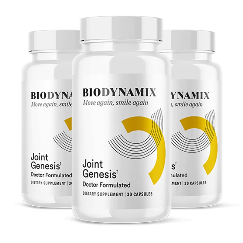 Joint Genesis Joint & Mobility Support — 3 Bottle / 90 Day Pack